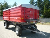 Przyczepa dwuosiowa paletowa Metal Fach T739A 14t