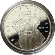 10 zł 2011 Powstania Śląskie _ mennicza + folder emisyjny NBP