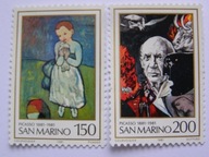 San Marino - Pablo Picasso - malarstwo - Mi. 1242-43 **