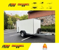 Przyczep kontener cargo box 2,6 x 1,5 zabudowana