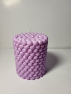 BUBBLES WOLNOSTOJĄCA ŚWIECA Z WOSKU SOJOWEGO HANDMADE