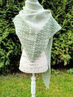 Ciepła chusta mozaikowa - Touha