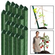 ZESTAW 20szt. TYCZKI STALOWE DO POMIDORÓW OGRODOWE BEGRIS 150cm x 11mm