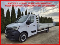 Renault Master 2.3 150KM Nowa Skrzynia 4.5m Skrzyniowy Klima Bez korozji S