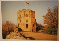 VILNIUS , GEDIMINOS TOWER - WILNO, LITWA