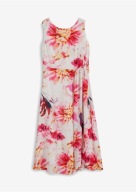 BPC SUKIENKA Z KOLOROWYMI KWIATAMI BEZ RĘKAWÓW 36