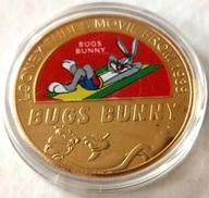 KRÓLIK BUGS, BAJKI DISNEYA DLA DZIECI, 40 MM, KOLOR, SUPER !!!