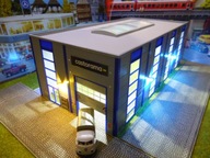 Market Budowlany CASTORAMA z Oświetleniem LED w H0