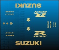 Naklejki 1-kolorowe dla SUZUKI GSX-R 750 2008 2009 2010, Okleiny 11 kolorów