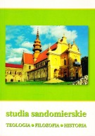 Studia Sandomierskie. Teologia–Filozofia–Historia 18/1 2001 ; jak nowa