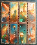 Brazylia - Mi 4880/87 - Latarnie morskie Brazylii