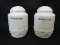 GENEVIEVE LETHU przyprawniki solniczka pieprzniczka wys. 6 cm