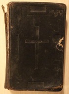 DUNIN - STARA KSIĄŻKA RELIGIJNA - SKÓRZANA OKŁADKA - 790 STRON, PAPIER !!!