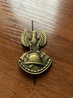 ORZEŁEK NA CZAPKĘ - Ochotnicza Straż Pożarna - fabrycznie nowy, wyprzedaż.