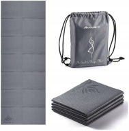 Mata gimnastyczne Campteck 173 cm x 61 cm szary