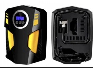 KOMPRESOR SAMOCHODOWY 12V 120W SZYBKA POMPKA SPRĘŻARKA KOŁA MATERAC PONTON