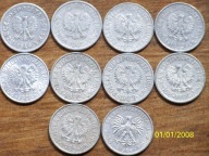 50 gr zestaw rocznikowy od 1949 r. rzadkie roczniki w tym 65 !! bcm!!