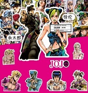 Zestaw 40 Naklejek z Anime JoJo's Bizarre Adventure manga, prezent
