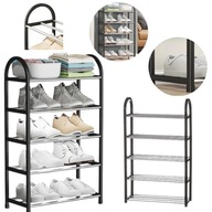 REGAŁ SZAFKA PÓŁKA NA BUTY OBUWIE ORGANIZER STOJAK METALOWA STALOWA WYSOKA