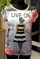 ESTELLE JOLIE sliczna tunika, super wzor r 36-40