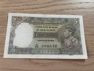Indie - 5 rupii - rzadki