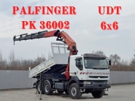 Renault KERAX 420 DCI * PALFINGER PK 36002 + PILOT * 6x6 * STAN BDB