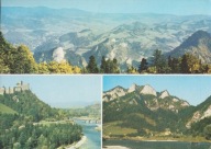PIENINY - PANORAMA Z TRZECH KORON - KOTLINA CZORSZTYŃSKA - TRZY KORONY