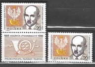Znaczki Pocztowe Polskie Czyste 3016 ... 1988 r