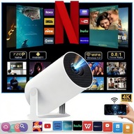 PROJEKTOR ANDROID RZUTNIK PRZENOŚNY F300 PRO| 4K | WI-FI | FULL HD |