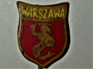 Odznaka - Herb Warszawa mała