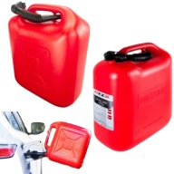 KARNISTER NA PALIWO WODĘ BENZYNĘ 20L REXXON Z LEJKIEM CZERWONY ZBIORNIK
