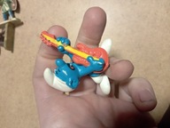 Stara Zabawka Żołnierzyk PRL Smerf Muzyk Peyo