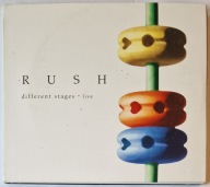 Rush Different Stages Live Germany 3x CD Irl