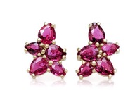 Piękne kolczyki z naturalnymi rubinami 2,28ct