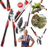 SEKATOR NOŻYCE KOWADEŁKOWE TELESKOPOWE OGRODOWE DO GAŁĘZI KRZEWÓW 68-91 CM