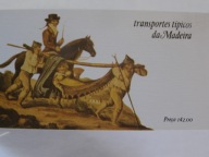 Portugalia - Madera - środki transportu - zeszycik znaczkowy - Mi. MH-4 **
