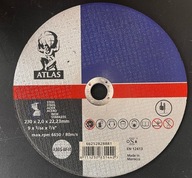 TARCZA DO CIECIA METALU 230X2,0X22 25 SZT