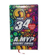 Kalendarz kieszonkowy w twardej oprawie WOŚP 2/2026