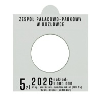 5x Holder Leuchtturm na monetę Zespół pałacowo-parkowy w Kozłówce 2026