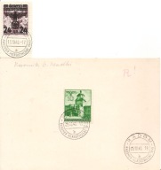 GENERALNE GUBERNATORSTWO -RADOM stempel 5 a-b -na kopercie i wycinku