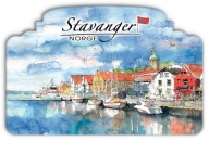 STAVANGER NORWEGIA magnes na lodówkę cz735