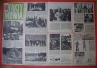 GAZETA ŚCIENNA -PRL -wrzesień 1969 rok FAKTY MÓWIĄ