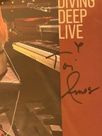 TORI AMOS DIVING DEEP LIVE limitowany winyl z podpisanym zdjęciem Autograf