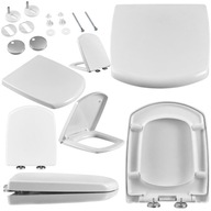 DESKA SEDESOWA CERSANIT WC WOLNOOPADAJĄCA KLOZETOWA UNIWERSALNA TRWAŁA