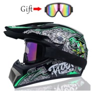 Kask off-road na hulajnogę Full Face L 59-60 cm + gogle Grafity