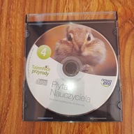 Tajemnice Przyrody 4 Książka Płyta Nauczyciela CD Testy Sprawdziany Nowa Er
