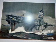 Japoński lotniskowiec IJN HIRYU 1:200 ANGRAF MODEL nr 2/2017 offset I WYD