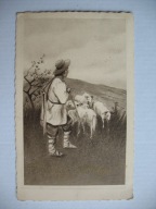WESOŁEGO ALLELUJA PASTUSZEK przedwojenna POCZTÓWKA