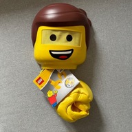 LEGO maska i rękawiczki przebranie, na cel charytatywny WOŚP