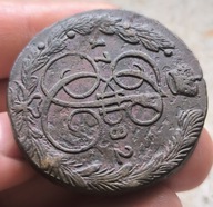 Rosja - 5 kopiejek 1782 EM K.II - ŁADNA